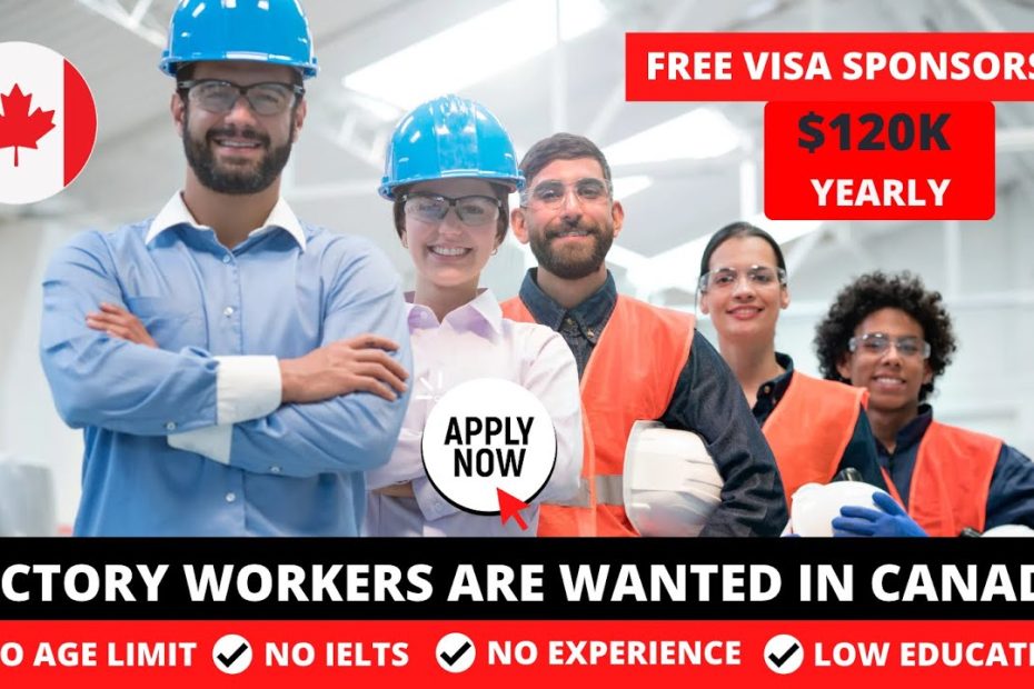 Visa Sponsored PepsiCo Factory Jobs in Canada